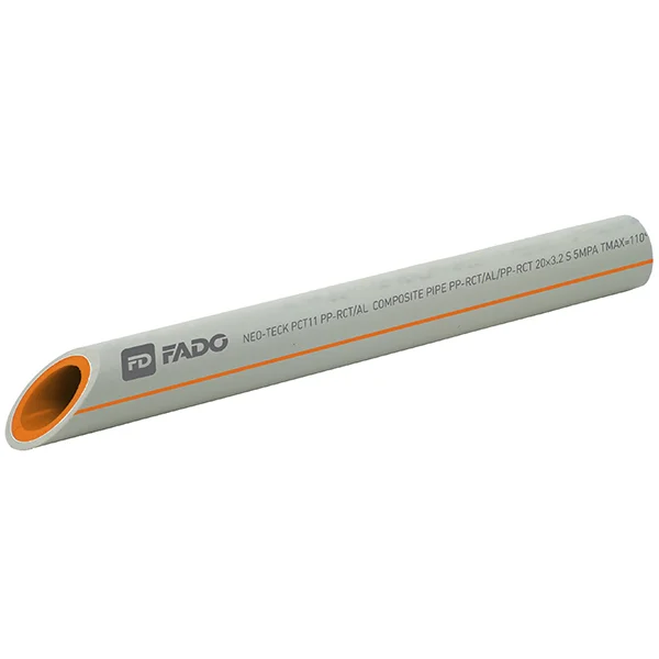 Труба композит Fado PP-RCT/AL/PPR PN25 Ø 20×3,2 мм